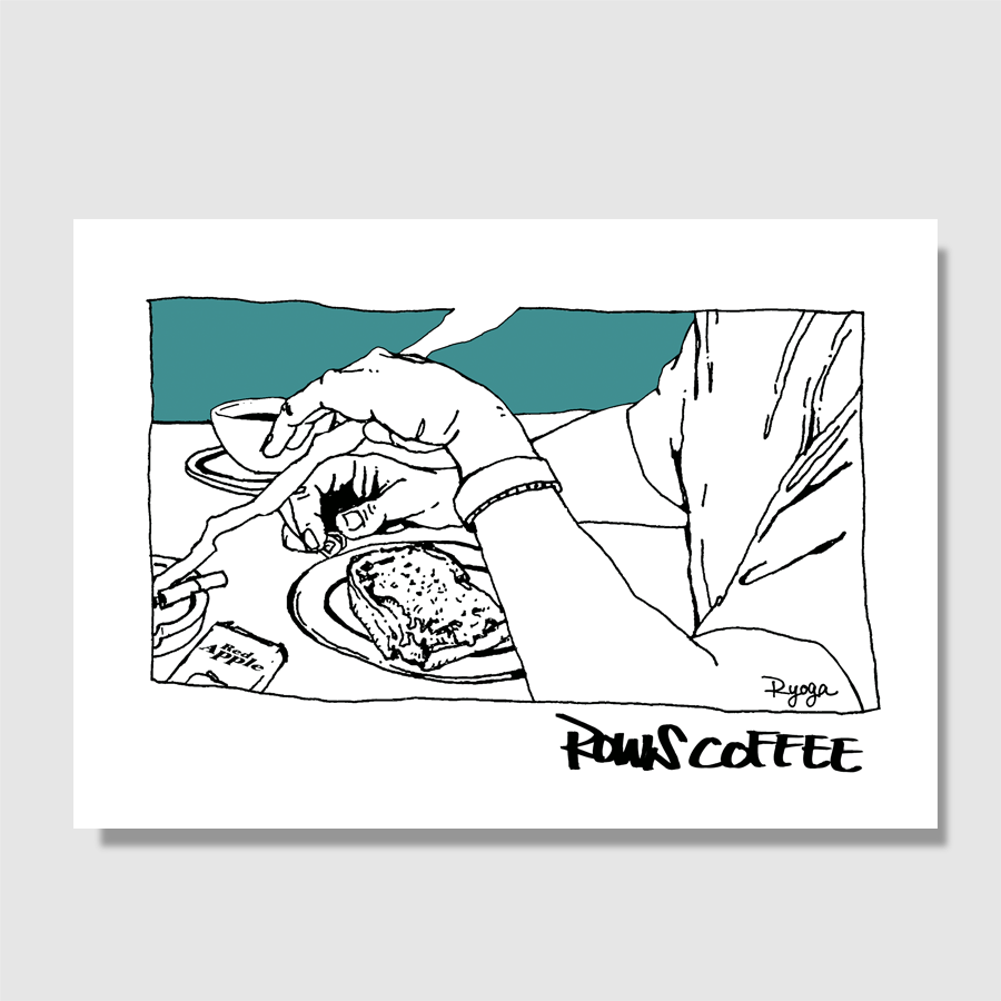 ROWS COFFEE ORIGINAL STICKER