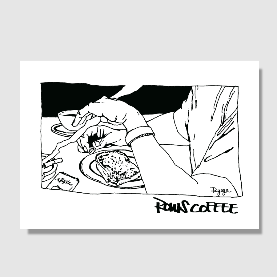 ROWS COFFEE ORIGINAL STICKER