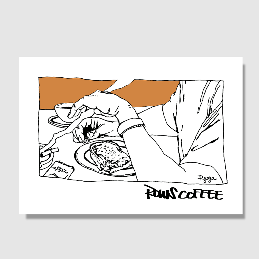 ROWS COFFEE ORIGINAL STICKER