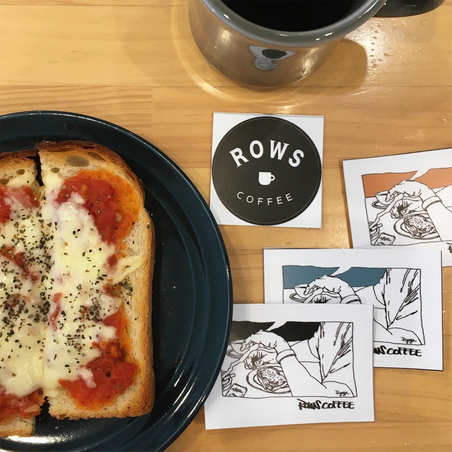 ROWS COFFEE ORIGINAL STICKER